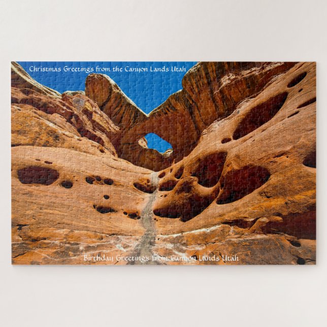 Nous aimons les terres du canyon Utah Puzzle (Horizontal)