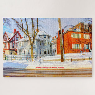 Nous aimons Madison Wisconsin. Jigsaw Puzzle
