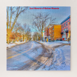 Nous aimons Madison Wisconsin. Jigsaw Puzzle