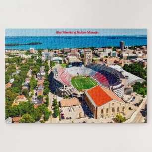 Nous aimons Madison Wisconsin. Jigsaw Puzzle
