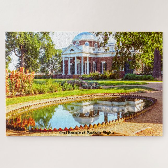 Nous aimons Monticello Puzzle (Horizontal)