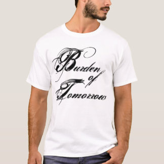 Nous aimons notre T-shirt droit de bords