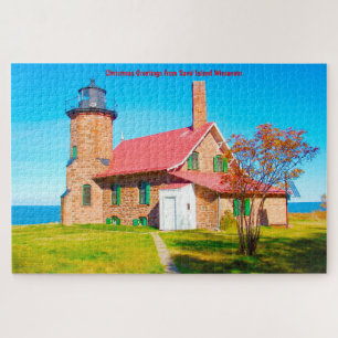 Nous aimons Sand Island Wisconsin. Jigsaw Puzzle
