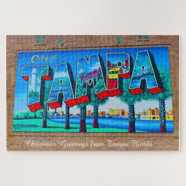 Nous aimons Tampa Floride Puzzle (Horizontal)