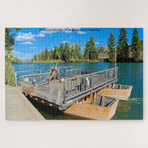 Nous aimons The Ferry Snake River Wyoming. Puzzle