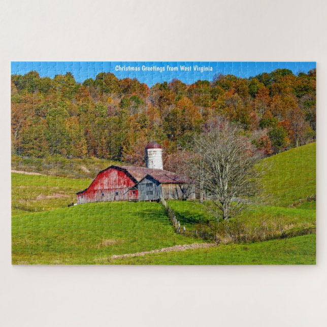 Nous aimons West Virginia. Puzzle (Horizontal)