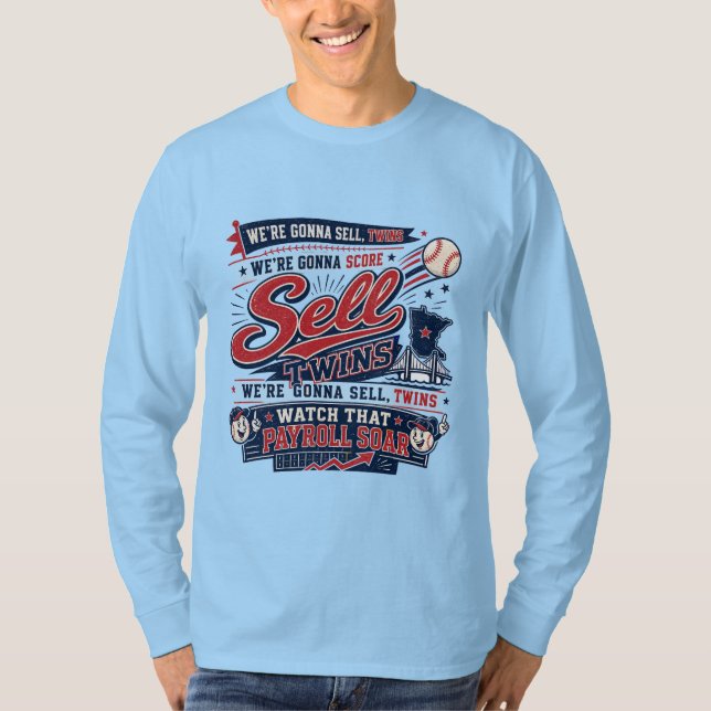 Nous Allons Vendre T-shirt pour les Fans de Baseba (Devant)