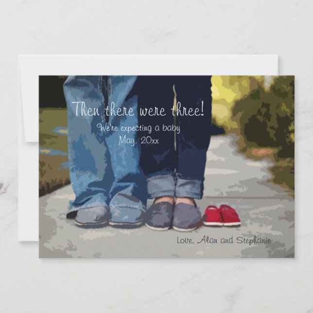 Nous attendons une Faire-part de grossesse (Devant)