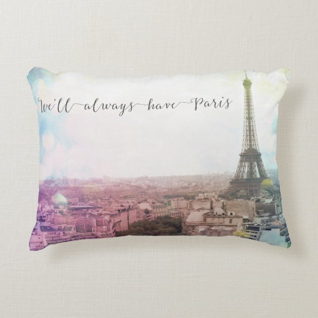 Nous aurons toujours un Coussin Paris Accent (Devant)