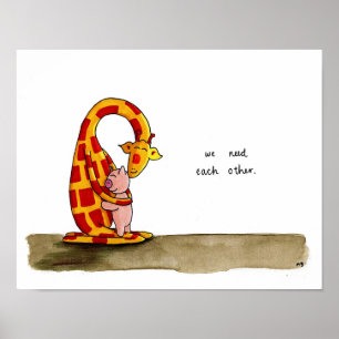 Nous avons besoin les uns les autres - Poster