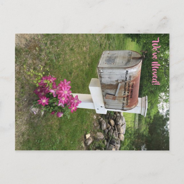 Nous avons changé d'adresse Carte postale (Devant)