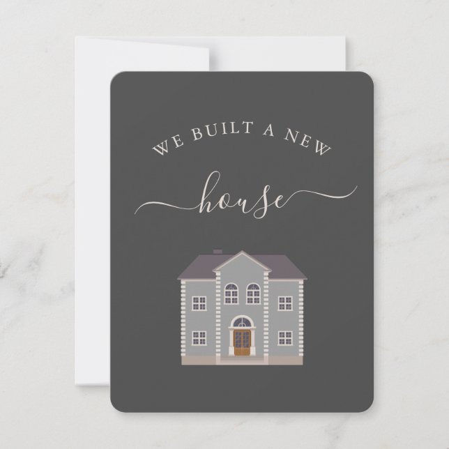 Nous Avons Construit Une Nouvelle Maison Que Nous  (Devant)