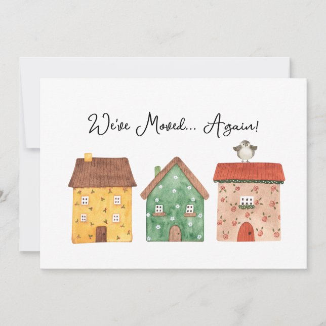 Nous avons déménagé à nouveau amusant nouvelle car (Devant)