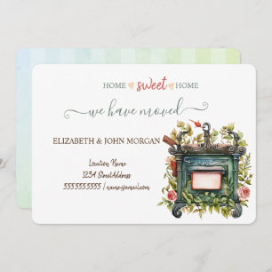 Nous Avons Déménagé, Boîte Aux Lettres Vintage, Fl