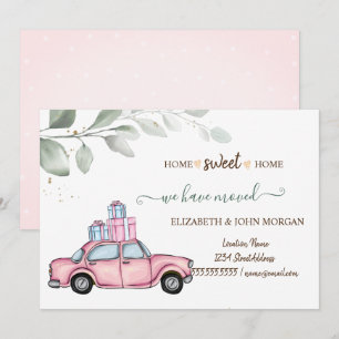 Nous Avons Déménagé,Cadeaux Voiture Rose