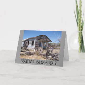 Nous avons déménagé ! cartes - Customisées