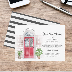 Nous Avons Déménagé Élégant Faire-part De Déménage