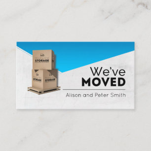 Nous avons déménagé Faire-part