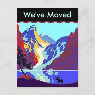Nous avons déménagé Faire-part vers le nord