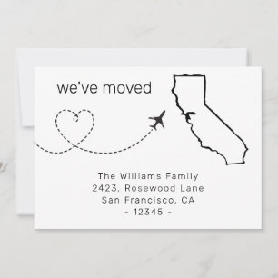Nous avons déménagé le vol California Moving Faire