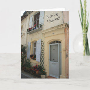 Nous avons déménagé - Nouveau Faire-part d'adresse