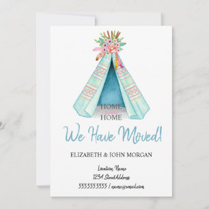 Nous Avons Déménagé, Tente Tribale Boho Moving