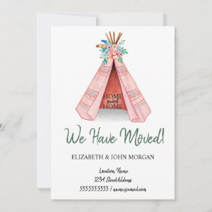 Nous Avons Déménagé, Tente Tribale Déménageant