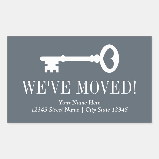 Nous avons déplacé des autocollants mobiles à clé  (Devant)