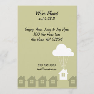 Nous avons déplacé des cartes Faire-part