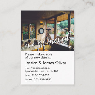 Nous avons déplacé la carte avec la photo