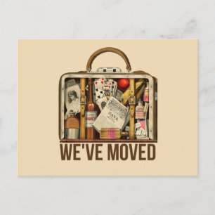 Nous avons déplacé la carte postale de valise de