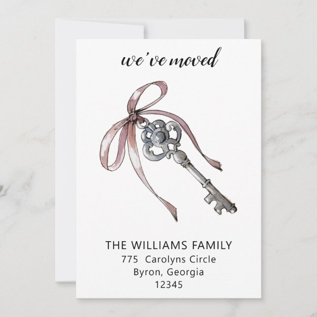 Nous avons déplacé la clé de la nouvelle maison Fa (Devant)