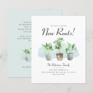 Nous avons déplacé la Faire-part de déménagement b