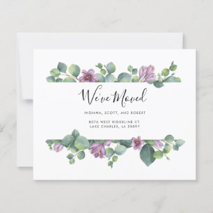 Nous avons déplacé la Faire-part de déménagement b