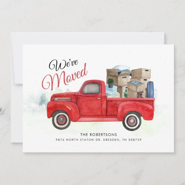 Nous avons déplacé le Faire-part d'adresse de dépl (Devant)