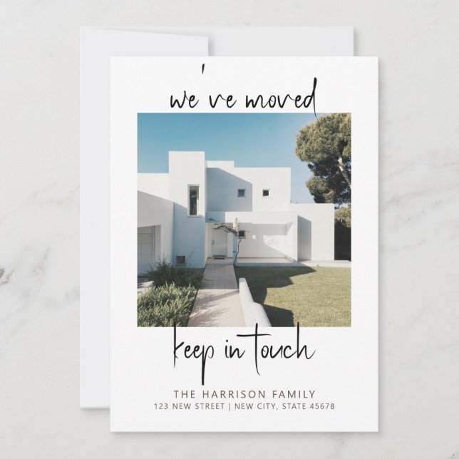 Nous avons déplacé le Faire-part de déplacement ph (Devant)