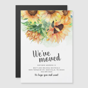 Nous avons déplacé le Faire-part de tournesol