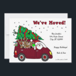 Nous avons déplacé les Cartes de fin de année - ca<br><div class="desc">Envoyez vos annonces "Changement d'adresse" avec vos salutations de vacances! Faites savoir à vos amis et à votre famille que vous célébrerez les vacances dans une nouvelle maison avec nos Annonces de déménagement de vacances! Carte de vacances amusante avec Père Noël et le Reindeer équitation dans une mini-fourgonnette avec le...</div>