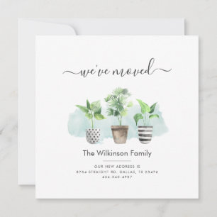 Nous avons déplacé un nouveau Faire-part de déplac