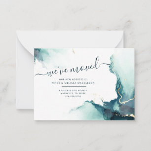 Nous avons déplacé un nouveau Faire-part de déplac