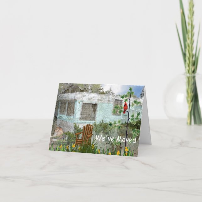 Nous avons déplacé une nouvelle carte d'adresse (Devant)