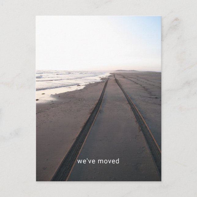 Nous avons déplacé une nouvelle carte postale Fair (Devant)