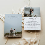 Nous avons Eloped Invitation Eloped Faire-part<br><div class="desc">Célébrez le nouveau Mr & Mrs avec cette faire-part et invitation élégante !</div>