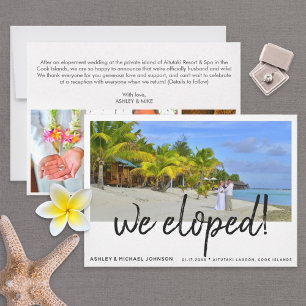 Nous Avons Été   4 Faire-part Mariage photo