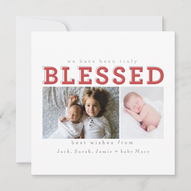 nous avons été vraiment bénis (Devant)