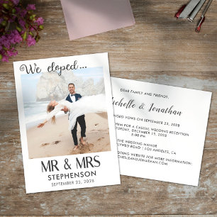 Nous avons fait une annonce de photo minimaliste m