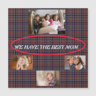 Nous avons la meilleure mère tartan 4 photos Polic