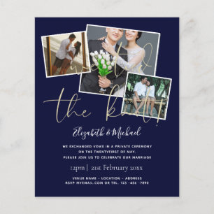 Nous Avons Lié Les Invitations Du Mariage De Noeud