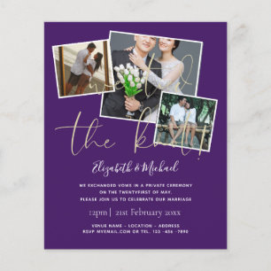 Nous Avons Lié Les Invitations Du Mariage De Noeud