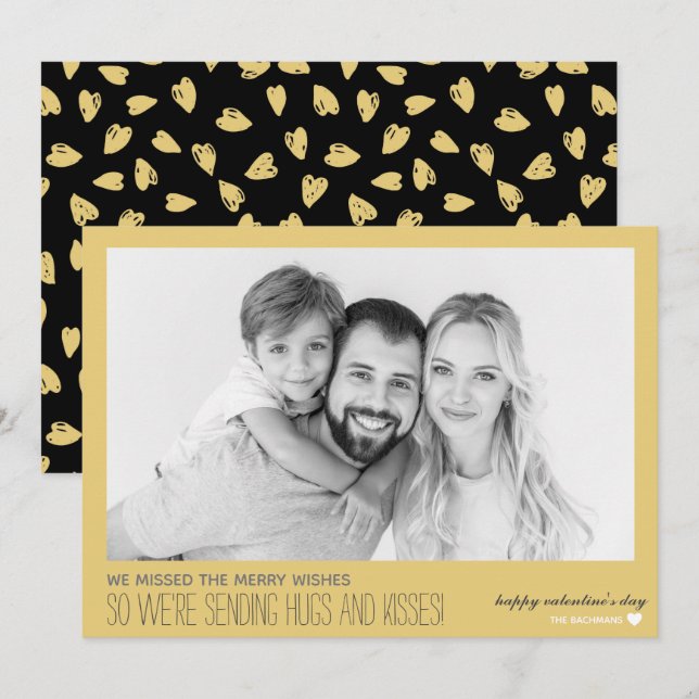 Nous avons raté la carte de Saint-Valentin pour le (Devant / Derrière)